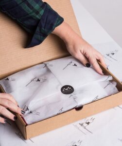 Sustainable clothing packaging