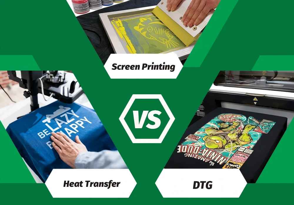 Screen printing vs digital printing